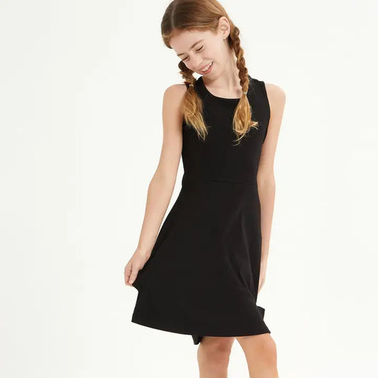 Girls Black athletic dress