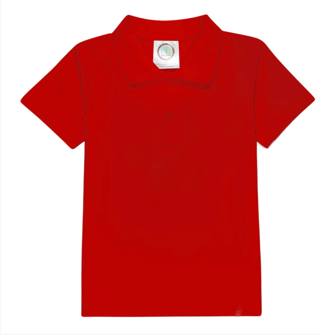 Boys short sleeve polo