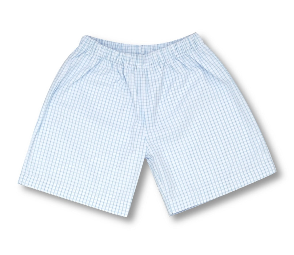 Boys gingham shorts