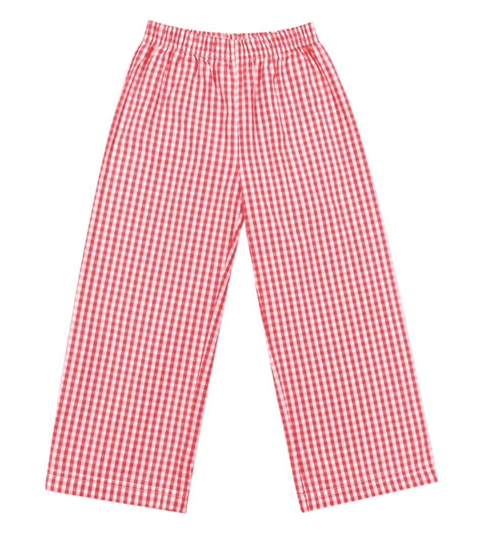 Boys gingham pants