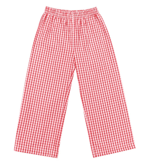 Boys gingham pants