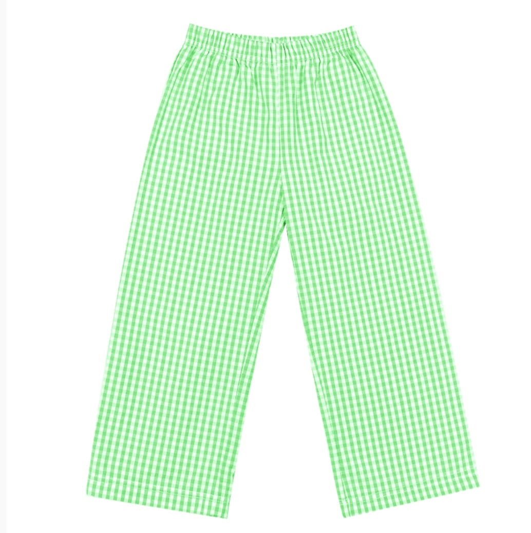 Boys gingham pants