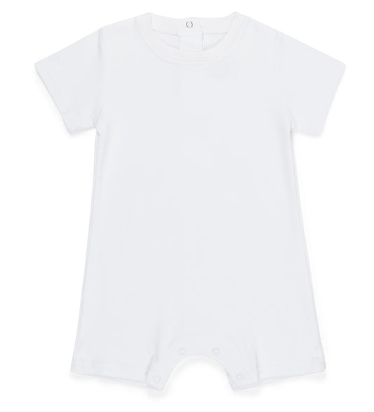 Boys short sleeve romper