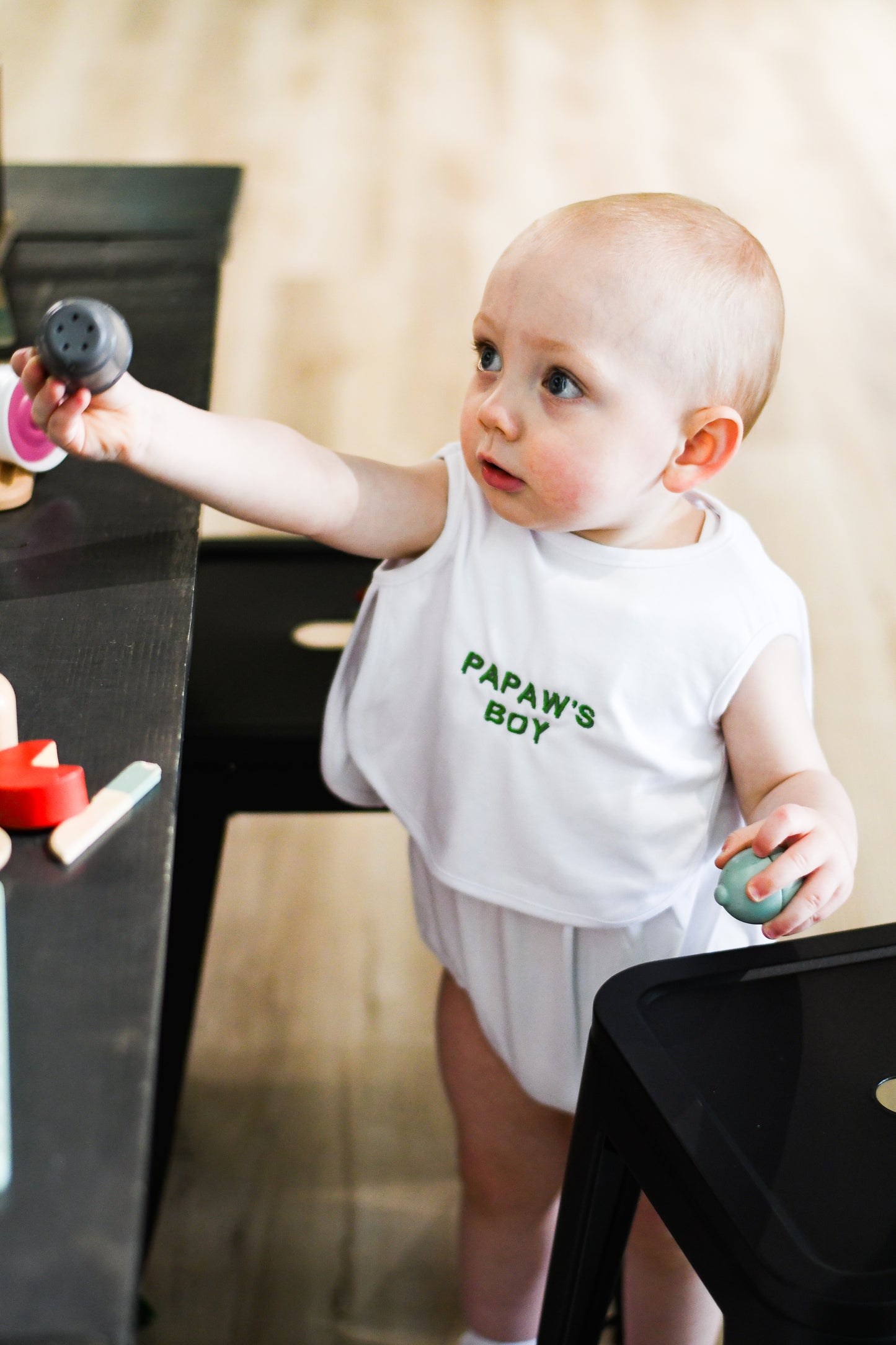 White Apron Bib