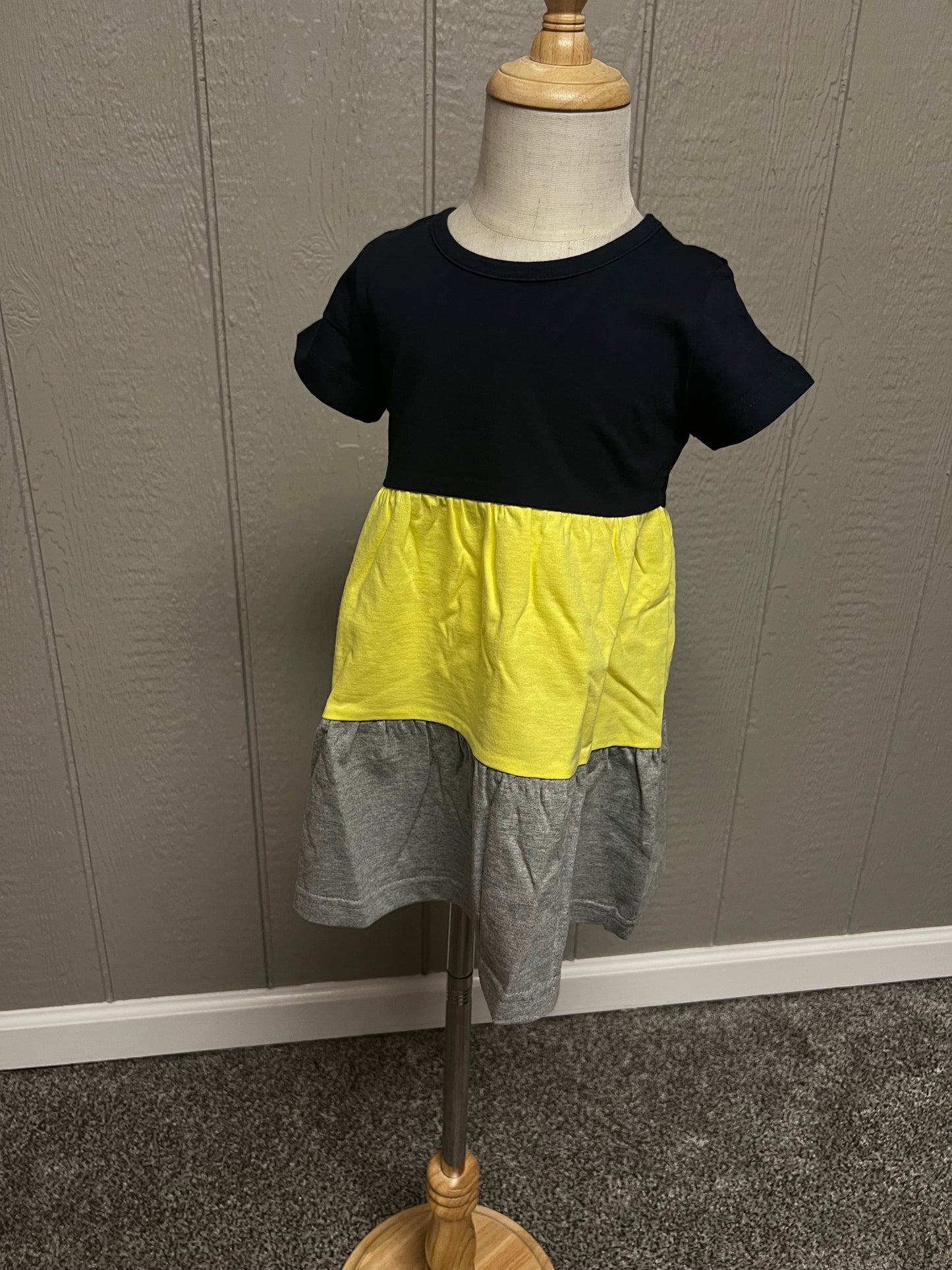 Color Block Girls Dress