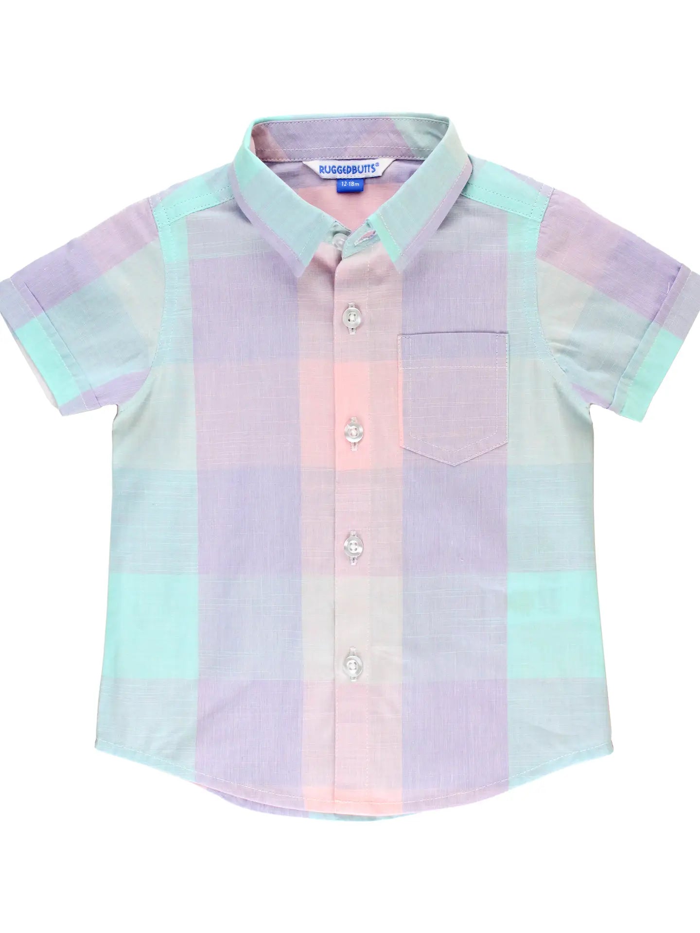 Boys short sleeve button down shirt