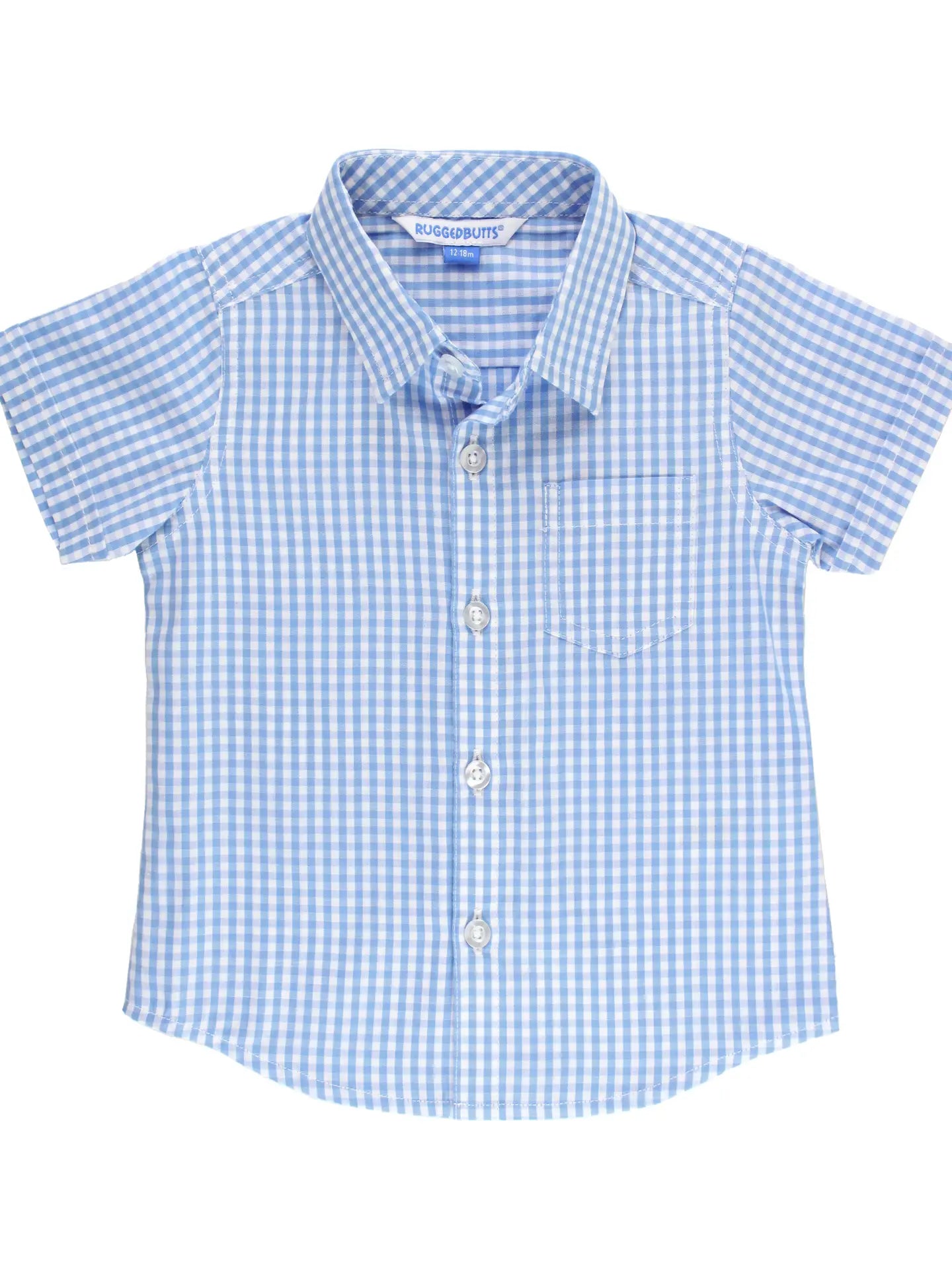 Boys short sleeve button down shirt